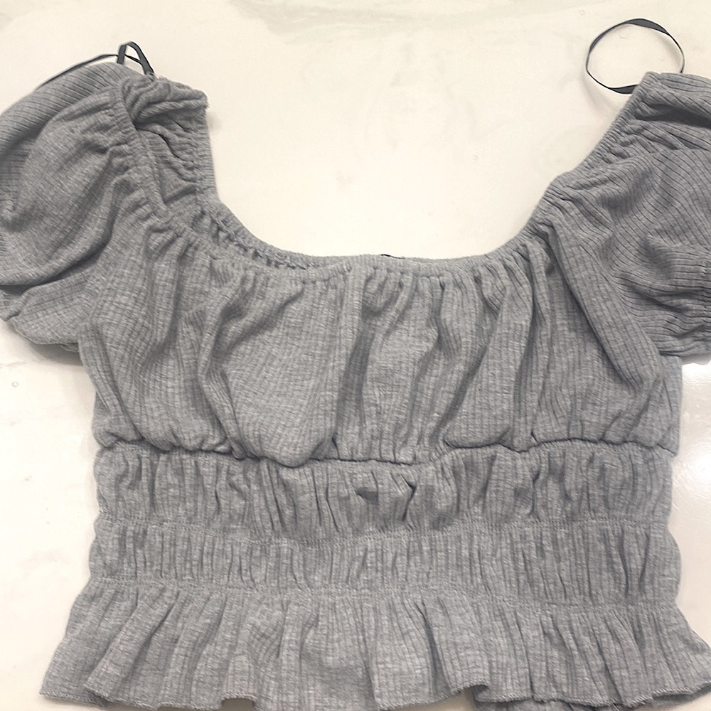 Grey blouse